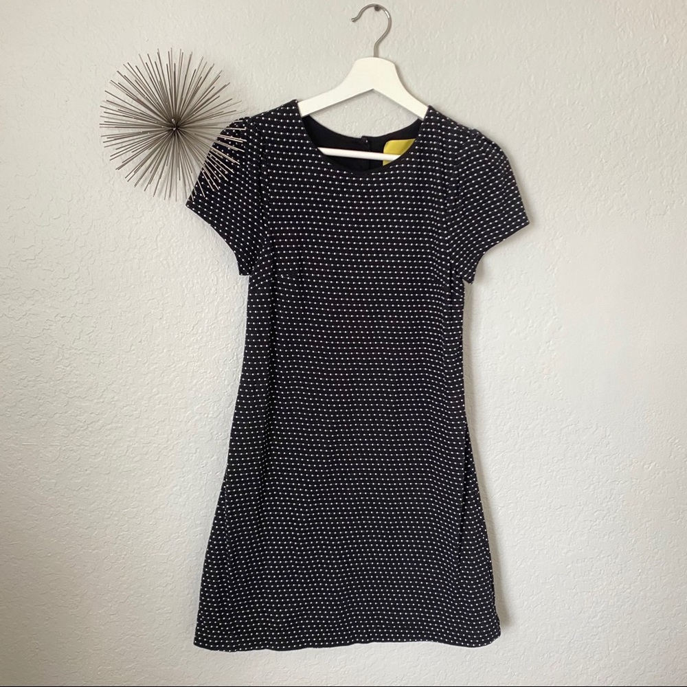 Anthropologie Maeve Black/White Print Dress XS